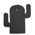 Spiegel kaurischelpen cactusvorm wit 40 x 38 cm voor hal of gastentoilet