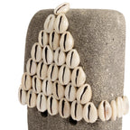 Stenen beeld zandsteen Sumba nr. 32 op standaard, grijs, handgesneden – 5 x 10 x 32 cm