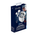 Bluetooth-oordopjes UpSound Mini wit, true wireless met oplaadcase, waterbestendig, tot 8 uur batterijduur