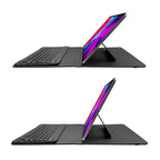 Tablethoes met draadloos toetsenbord voor 11 inch tablets, zwart, UniMag, magnetische sluiting, bluetooth