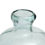 Vaas gerecycled glas Bolai blauw 45 x 45 x 50 cm, voor takken of als sculpturaal object