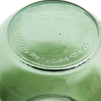 Vaas gerecycled glas Qiezi groen met kleurverloop, Ø 29 cm, hoogte 35 cm – woonkamer