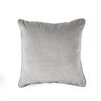 Kussenhoes fluweel Velvet Crush grijs 50 x 50 cm, voor woonkamer en zithoek
