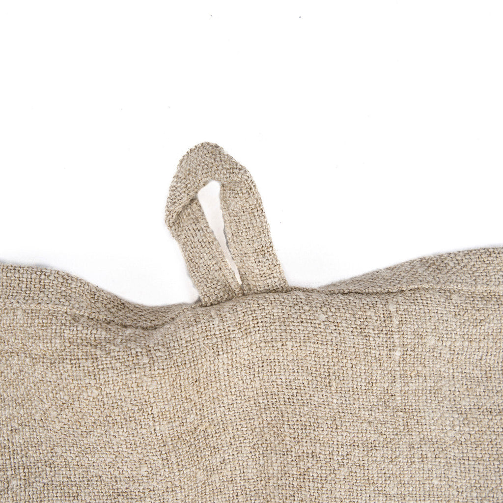 Keukendoek linnen Moody, naturel en zwart – 50 x 70 cm, voor de keuken