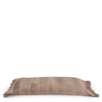 Kussenhoes fluweel Oh My Gee, betonfluweel met franjes – 100 x 35 cm, voor woonkamer en slaapkamer
