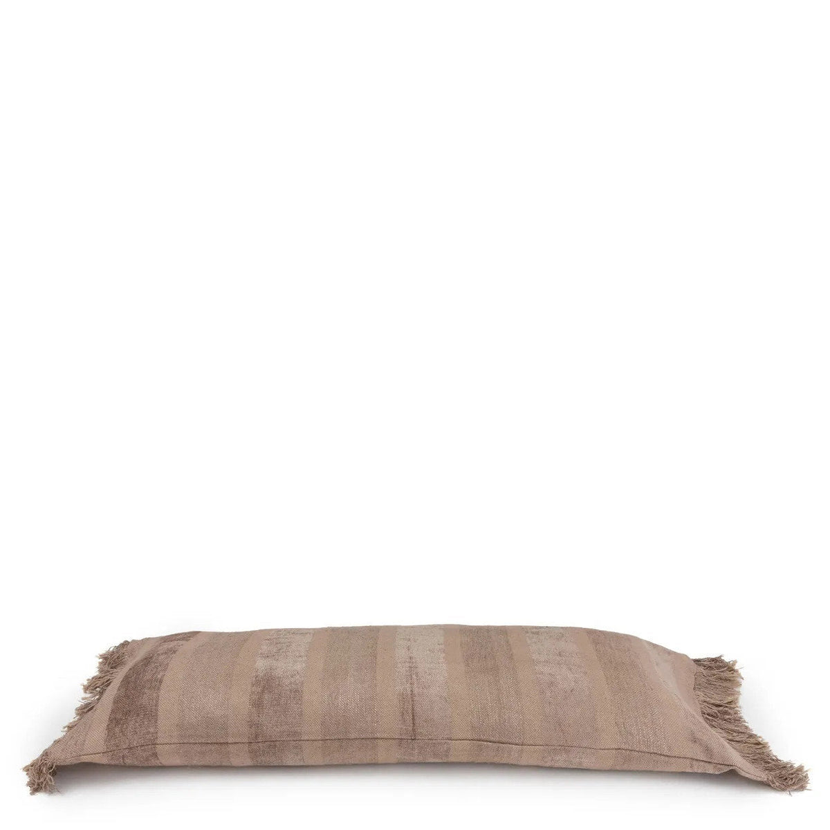 Kussenhoes fluweel Oh My Gee, betonfluweel met franjes – 100 x 35 cm, voor woonkamer en slaapkamer