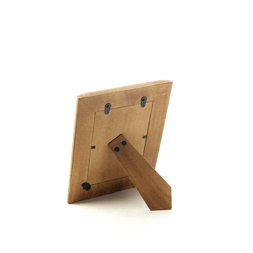 Fotolijst buffelbot Amber Sands antiek 10 x 15 cm, handgemaakt voor schouw, dressoir of bureau