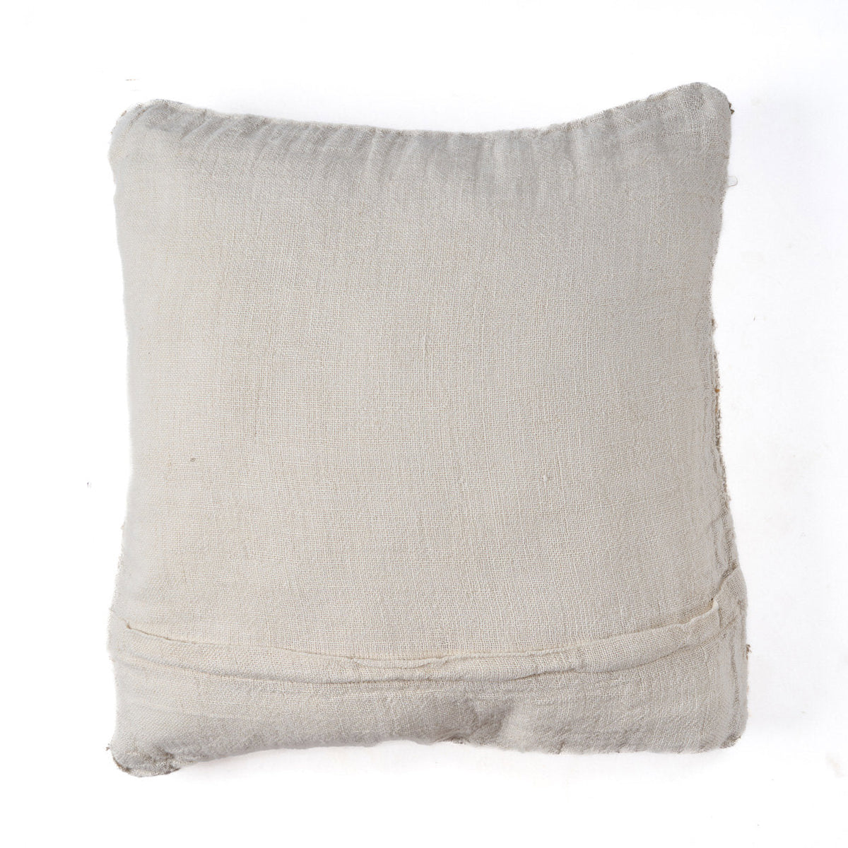 Kussenhoes linnen Linen Threads wit naturel 50 x 50 cm, handgemaakt voor bank en bed