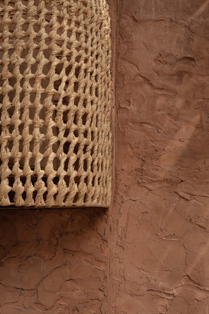 Wandlamp sisal SiriKit naturel – 21 x 40 x 50 cm, voor slaapkamer, woonkamer en leeshoek