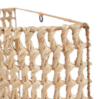 Wandlamp sisal SiriKit naturel – 21 x 40 x 50 cm, voor slaapkamer, woonkamer en leeshoek