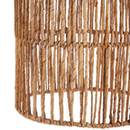 Hanglamp bananenblad handgemaakt Takuhanki naturel Ø 32 x 67 cm, voor eetkamer, slaapkamer en woonkamer