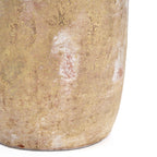 Vaas terracotta Clay Echo crème handgemaakt, medium – 20 x 20 x 30 cm voor bloemen en takken