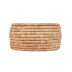 Mand bananenblad Sarvatah handgemaakt, naturel – Ø 60 x 29 cm voor woonkamer, badkamer en hal