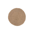 Vloerkleed rond sisal Sizali naturel Ø 100 cm, handgemaakt voor woonkamer of slaapkamer