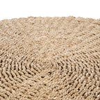 Vloerkleed rond sisal Sizali naturel Ø 100 cm, handgemaakt voor woonkamer of slaapkamer