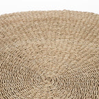 Vloerkleed rond sisal handgeweven naturel Ø 200 cm voor woonkamer
