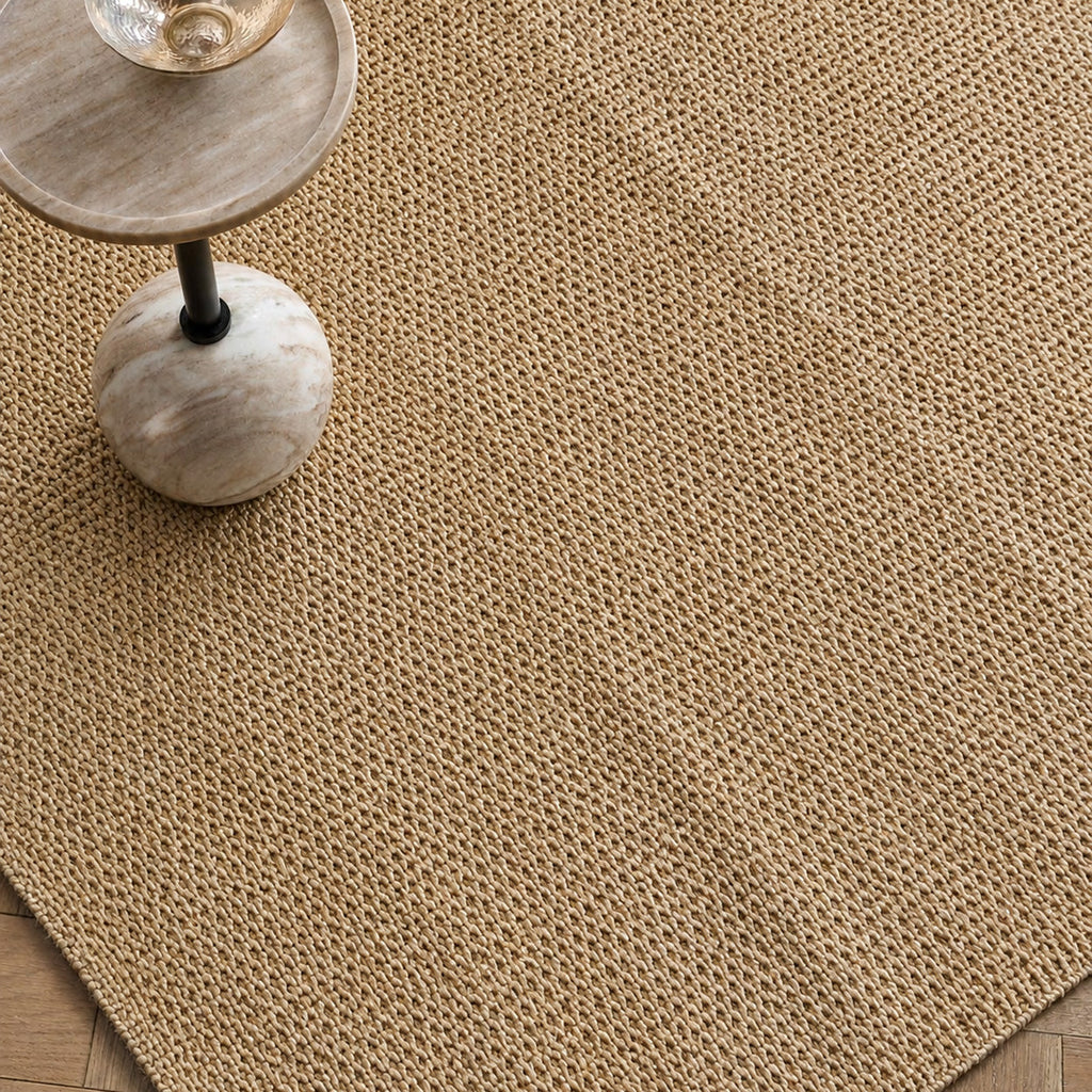 Vloerkleed sisal Sizali naturel 240 x 180 cm, handgeweven voor woonkamer