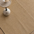 Vloerkleed sisal Sizali naturel 240 x 180 cm, handgeweven voor woonkamer