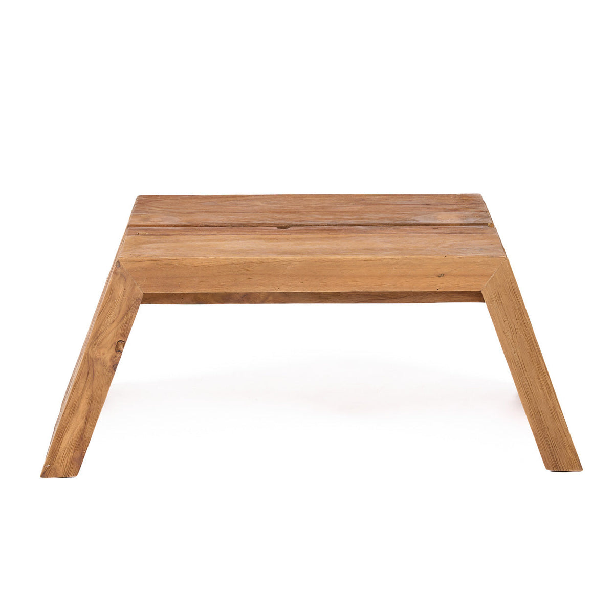 Bijzettafel teak Ashley Cocoon naturel 55 x 23 x 22 cm, laag model