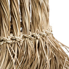 Hanglamp mendonggras handgevlochten Guagua, naturel – Ø 60 x 90 cm, voor woonkamer of badkamer