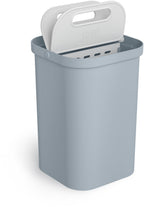 Recycleprullenbak GoRecycle blauw 2 x 7 L (14 L) met dubbel compartiment voor de keuken