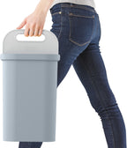 Recycleprullenbak GoRecycle blauw 2 x 7 L (14 L) met dubbel compartiment voor de keuken