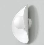 Wandlamp staal Fiero XL K1 modern wit, 1 x G9 fitting, voor gang, woonkamer en slaapkamer