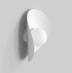 Wandlamp staal Fiero XL K1 modern wit, 1 x G9 fitting, voor gang, woonkamer en slaapkamer