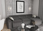 Wandlamp gepoedercoat staal Mush K2 wit, Scandinavisch, kap Ø 18 cm, voor slaapkamer, woonkamer en gang