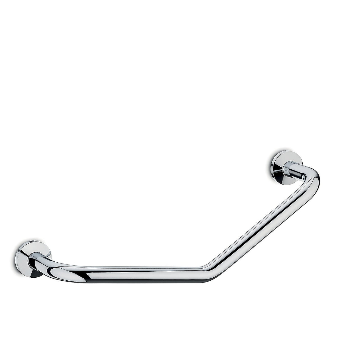Grijpstang messing Mano zilver 49,5 x 13 x 5,5 cm voor in de badkamer