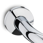 Grijpstang messing Mano zilver 49,5 x 13 x 5,5 cm voor in de badkamer