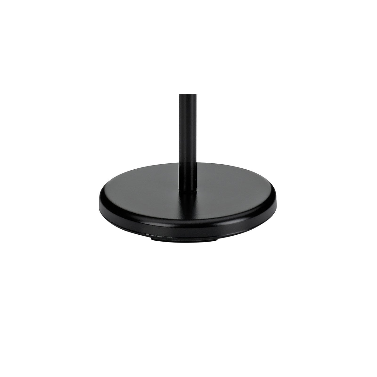 Handdoekrek staand gepoedercoat metaal Ken zwart, hoogte 88 cm, Ø 25,5 cm voor de badkamer