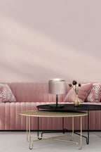 Tafellamp staal Hilde roze met zwarte voet, Ø 20 x 34 cm, voor slaapkamer en woonkamer