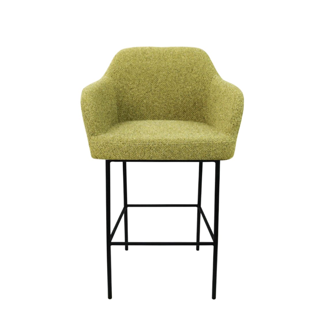 Barkruk bouclé LoLa lage zitting 78 cm, mix-en-match in meerdere kleuren, voor thuis, kantoor en horeca